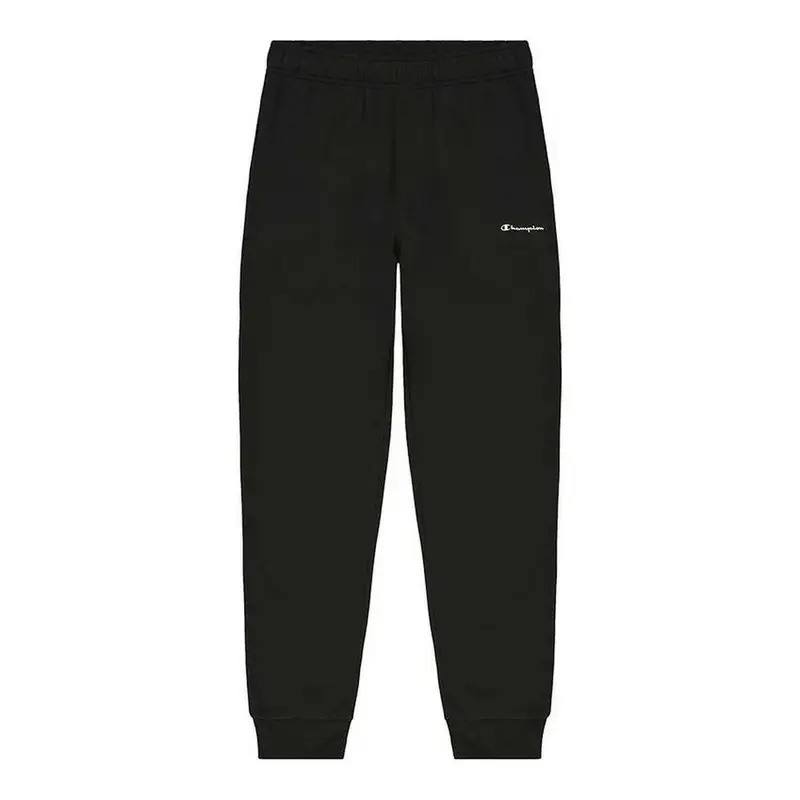 Pantalone Lungo Sportivo Champion Rib Cuff Logo Nero | Champion
