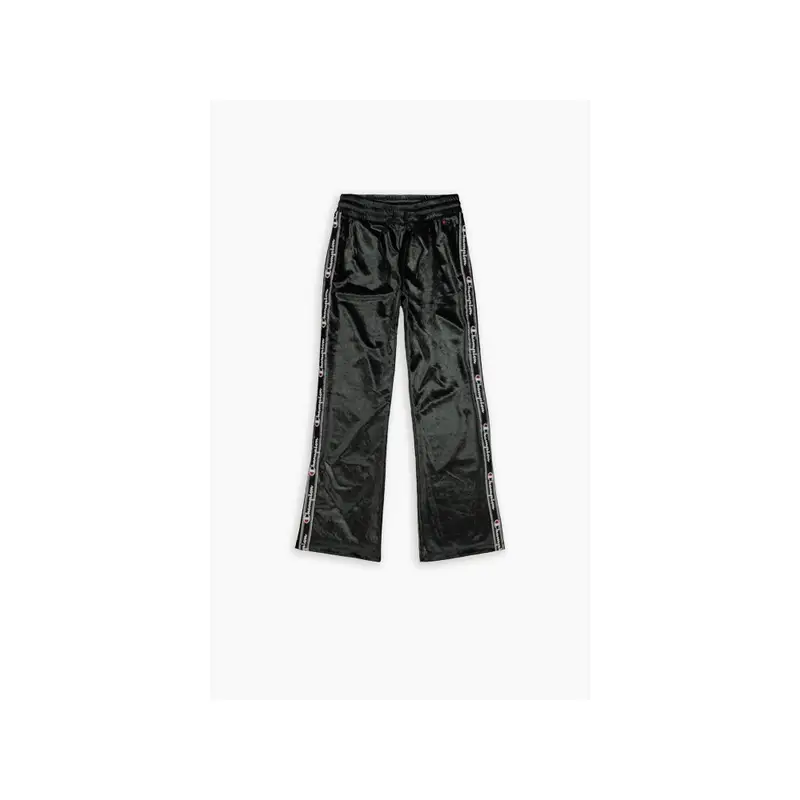 Pantalone Palestra Ciniglia Con Bottoni Nero Donna S