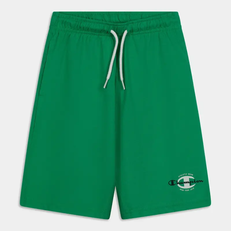 Champion Pantaloni Corti Verde Bambino