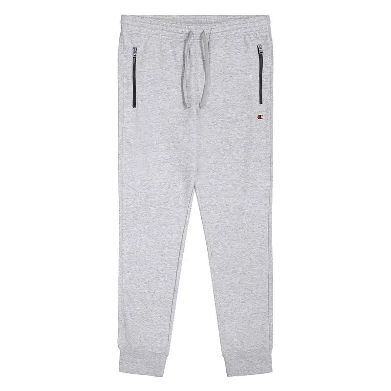 Pantaloni Con Polsino C Zip Grigio Uomo XL