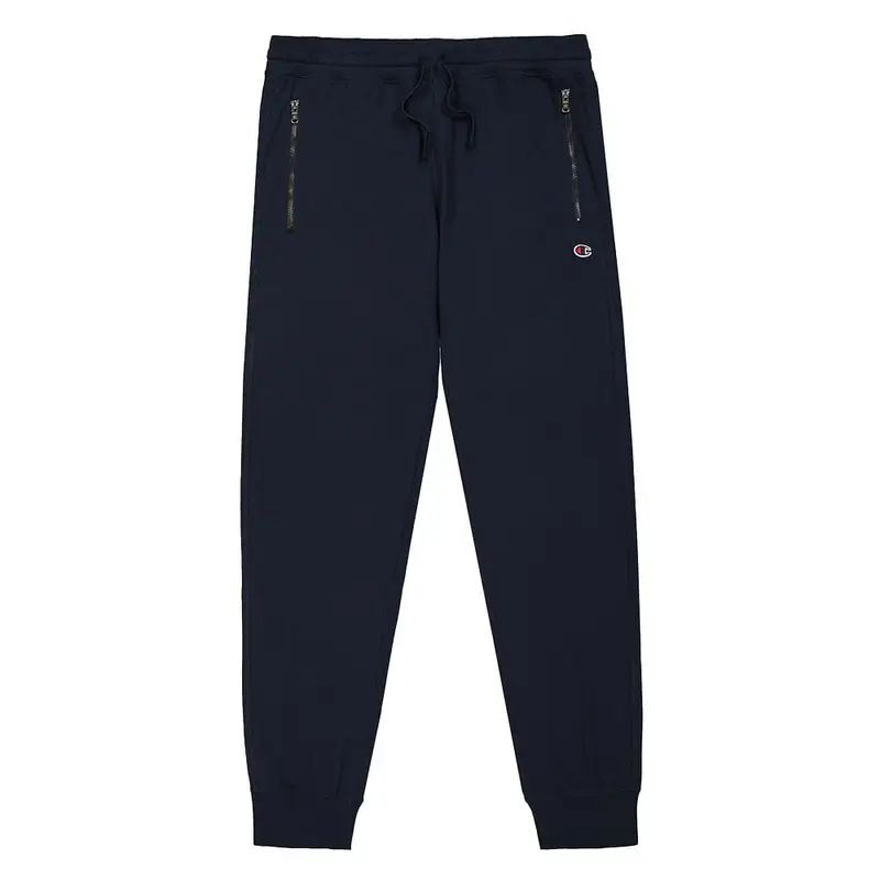 Pantaloni Con Polsino Jersey Blu Uomo M