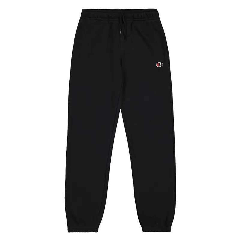 Pantaloni Con Polsino Nero Bambino XL