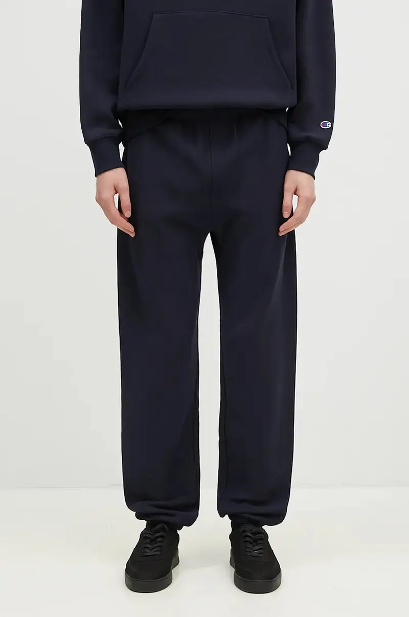 pantaloni della tuta Elastic Cuff Pants colore blu navy 220709