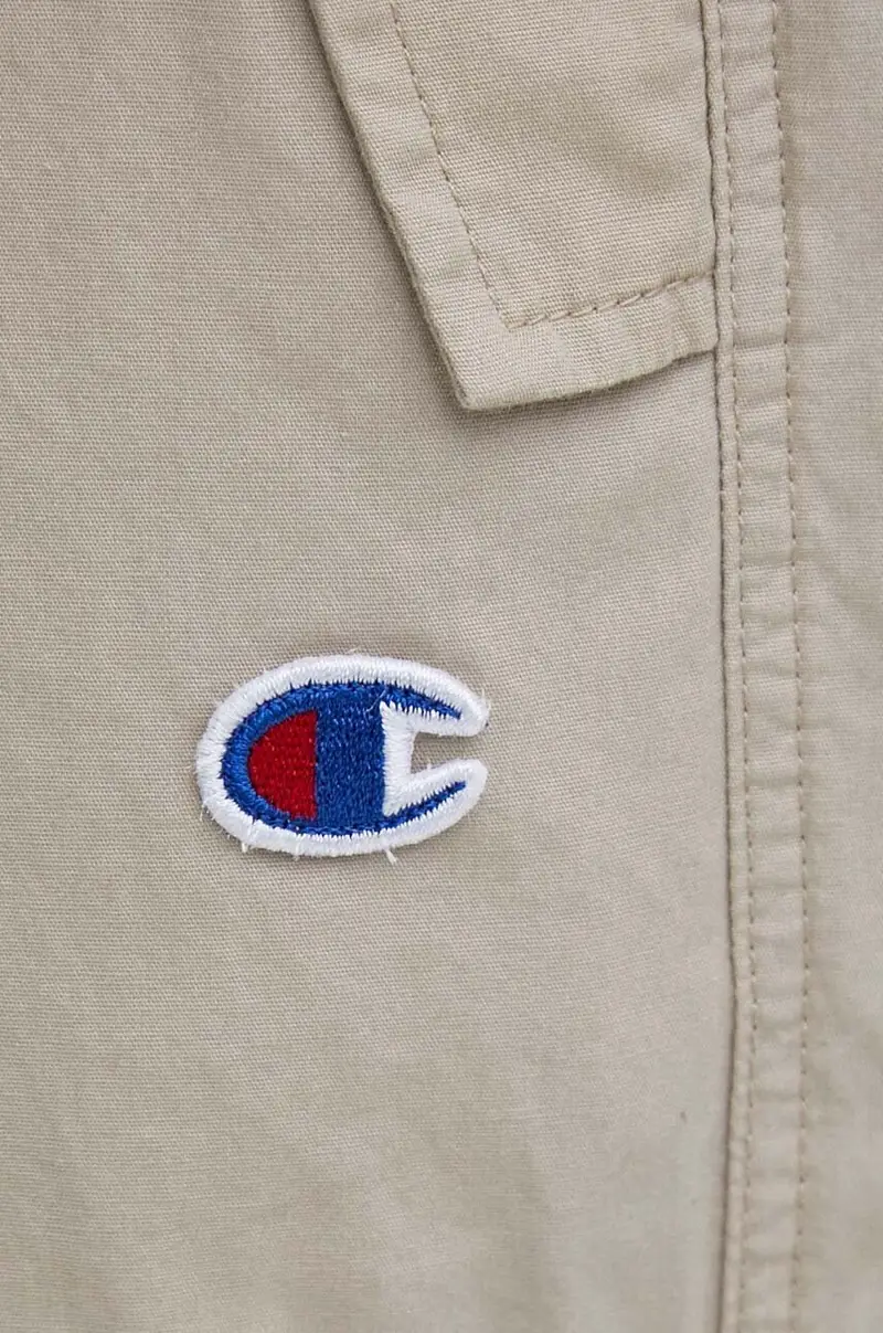 pantaloni in cotone colore beige 220015 miniatura 4