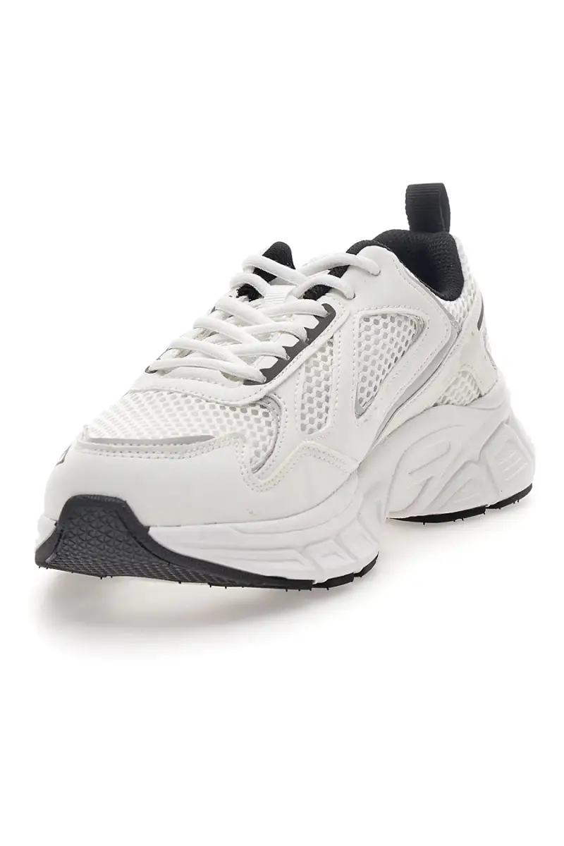 Scarpe da uomo bianche da running in mesh Champion RT25 Mesh [BIANCO] miniatura 3