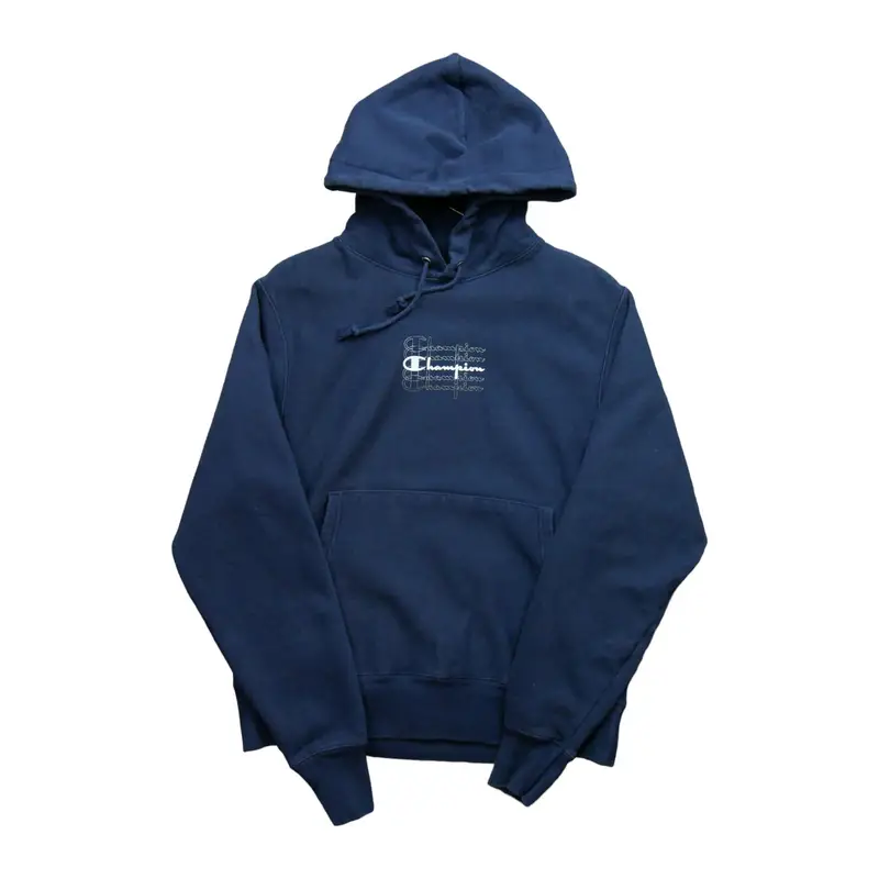 Second hand - Felpa con cappuccio Champion - Stato molto buono | Champion Blu