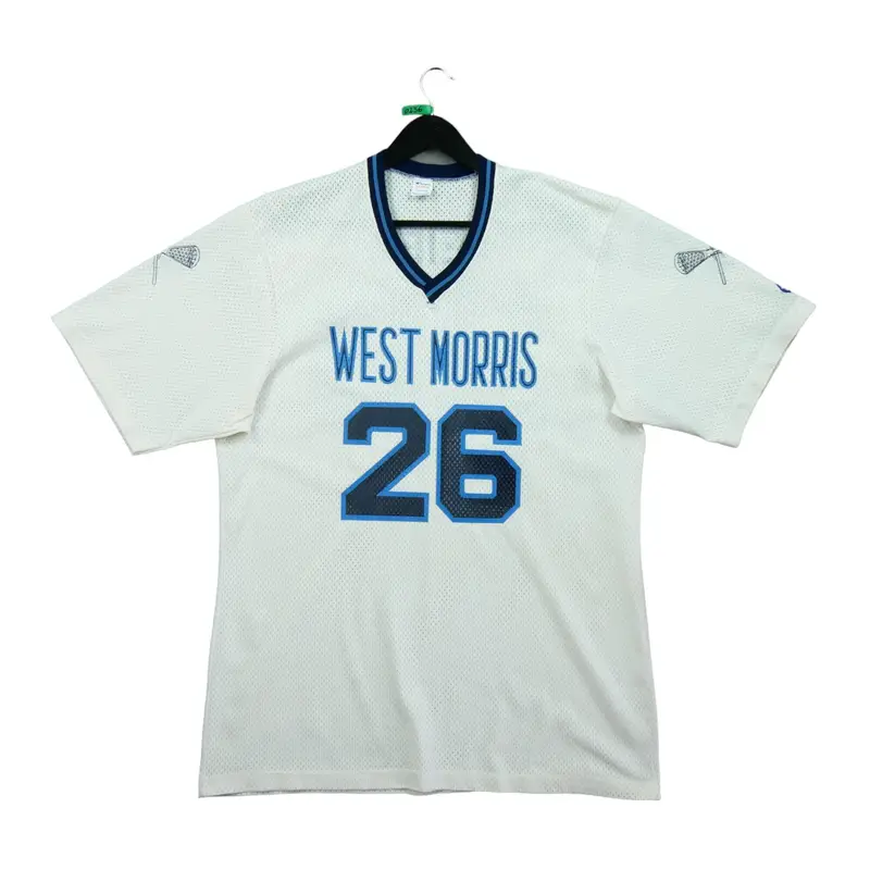 Second hand - Maglia campione di lacrosse di West Morris - Stato molto buono | Champion Bianco