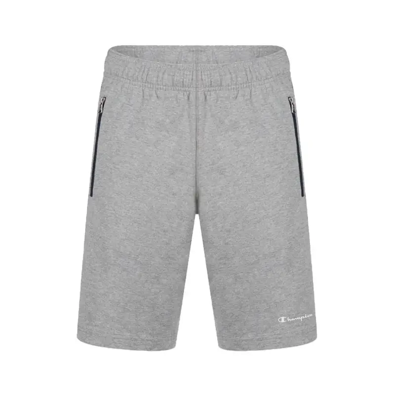 Shorts Basic Con Tasche Grigio Uomo XL