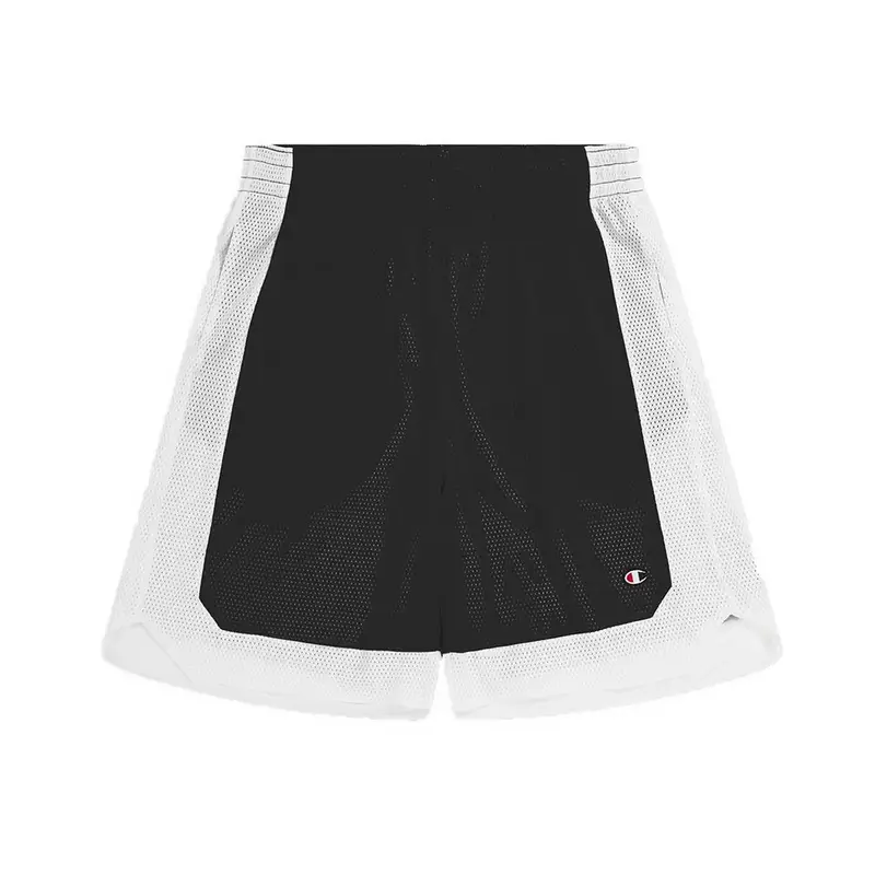 Shorts Mesh Nero Bianco Uomo XXL