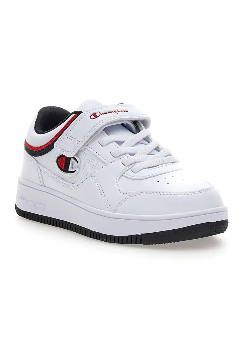 Sneaker bianco tomaia in materiale sintetico Champion Rd18 Low B Ps [BIANCO] miniatura 2