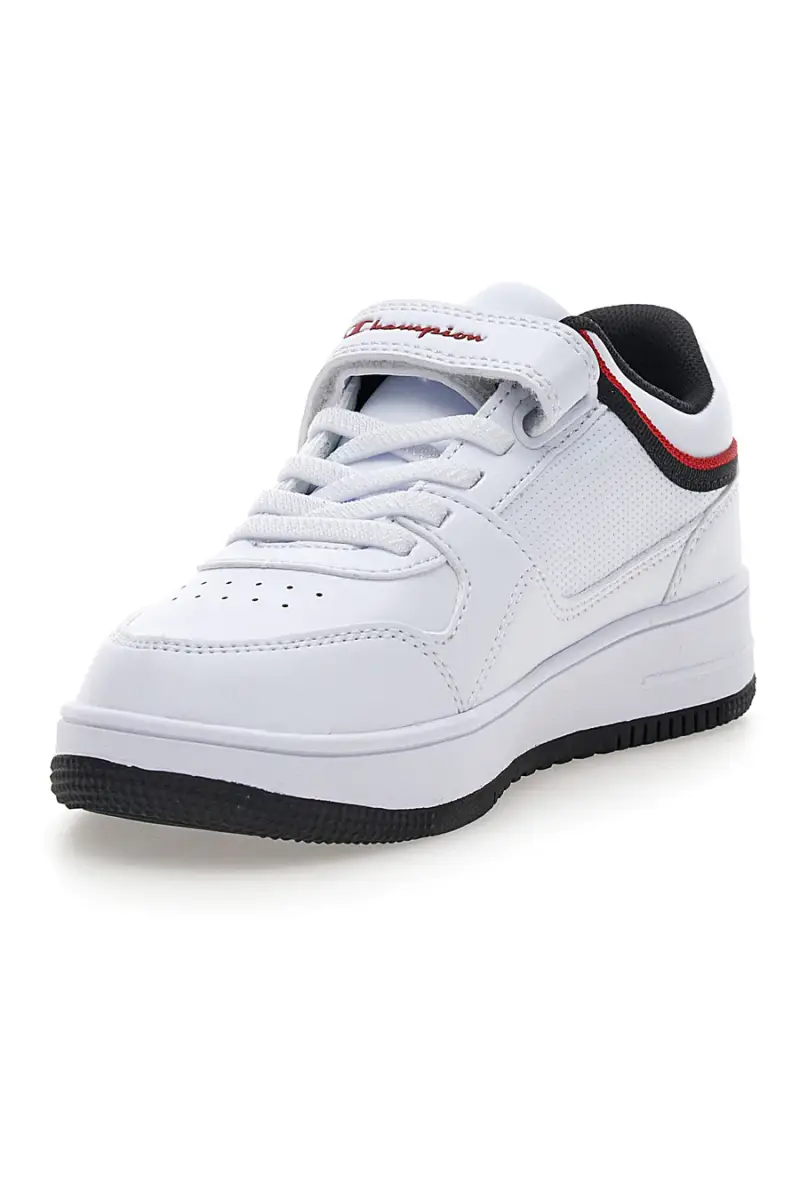 Sneaker bianco tomaia in materiale sintetico Champion Rd18 Low B Ps [BIANCO] miniatura 3