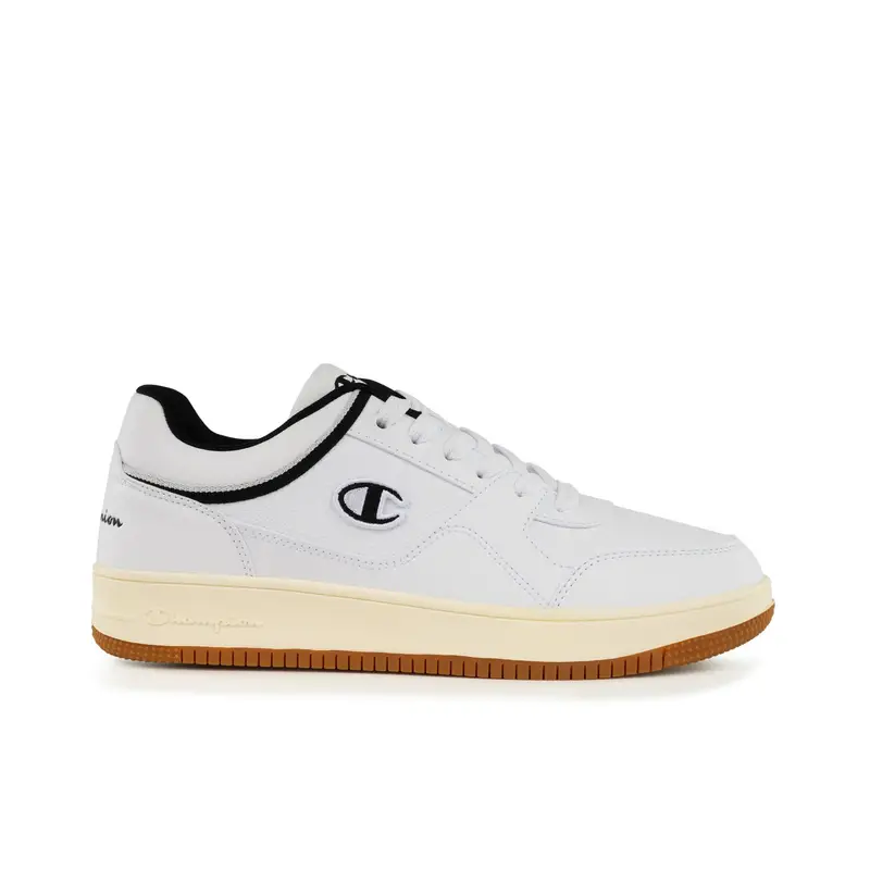Sneakers basket bianche da uomo modello Rebound Low