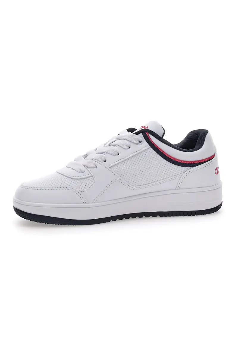 Sneakers Bianche Casual con Lacci Champion Rebound Low [FUCSIA] miniatura 4