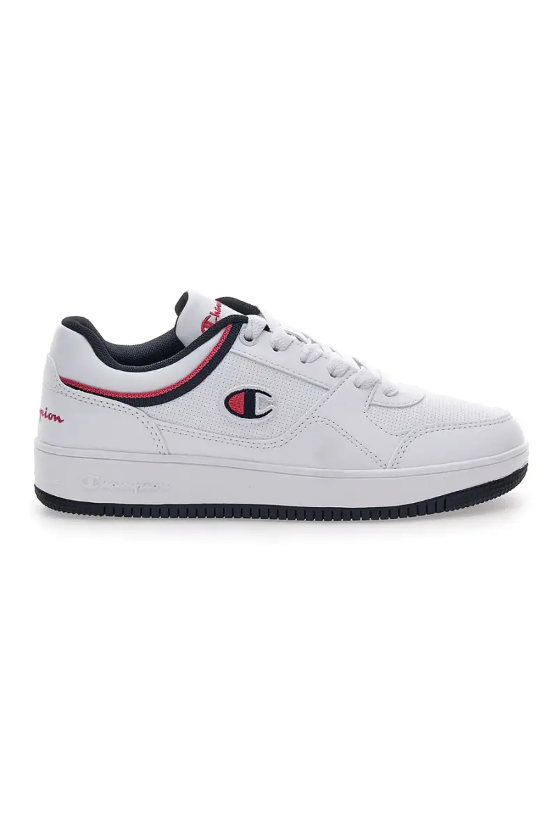 Sneakers Bianche Casual con Lacci Champion Rebound Low [FUCSIA]