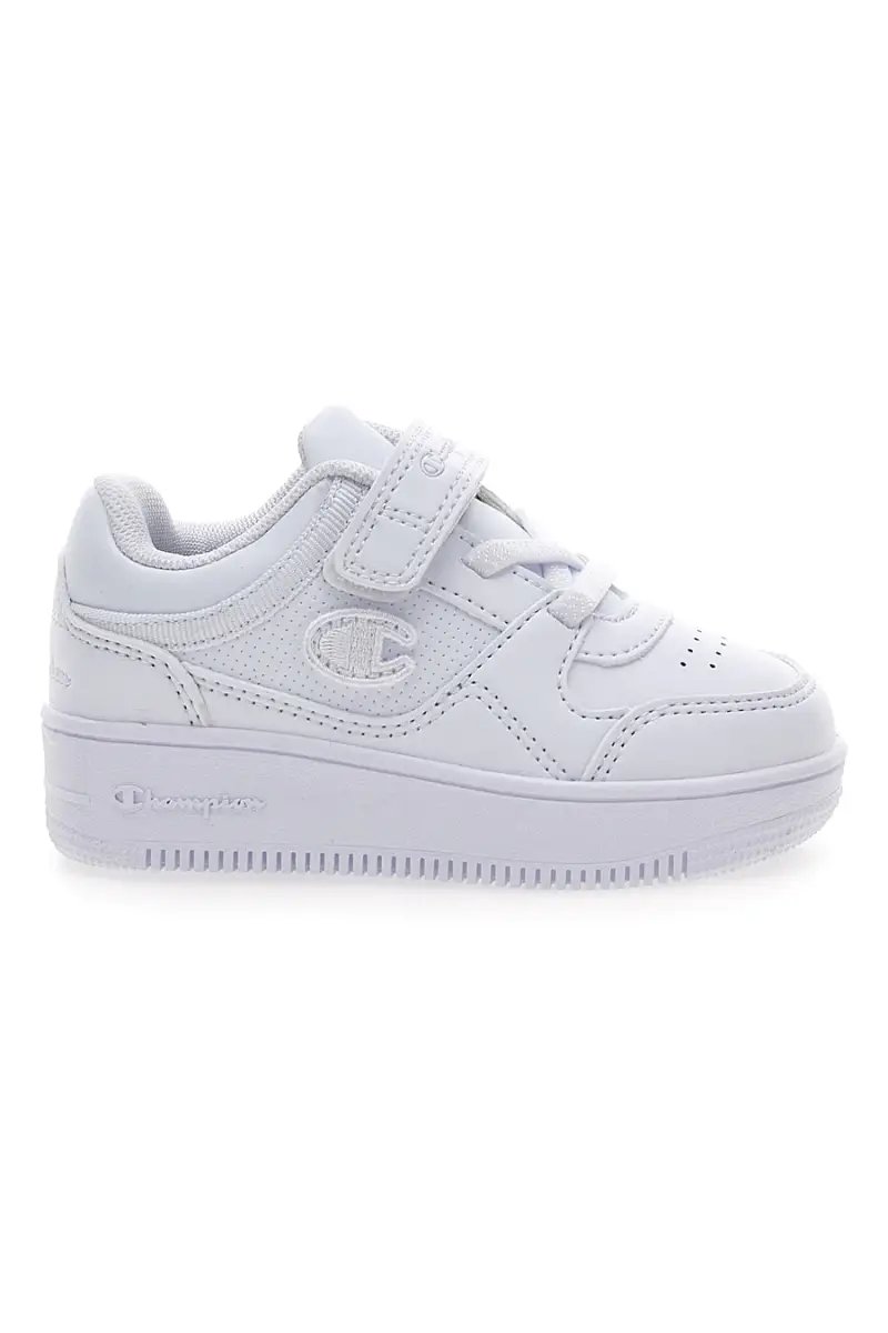 Sneakers bianche chiusura a strappo Champion RD18 Low B TD [BIANCO]