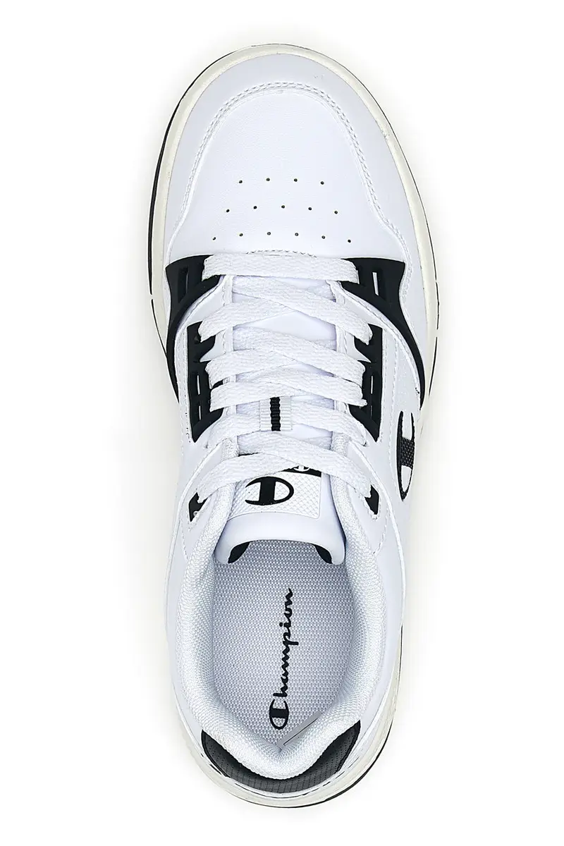 Sneakers bianche con dettagli neri Champion RD18 Heritage Evolve B GS [BIANCO] miniatura 3