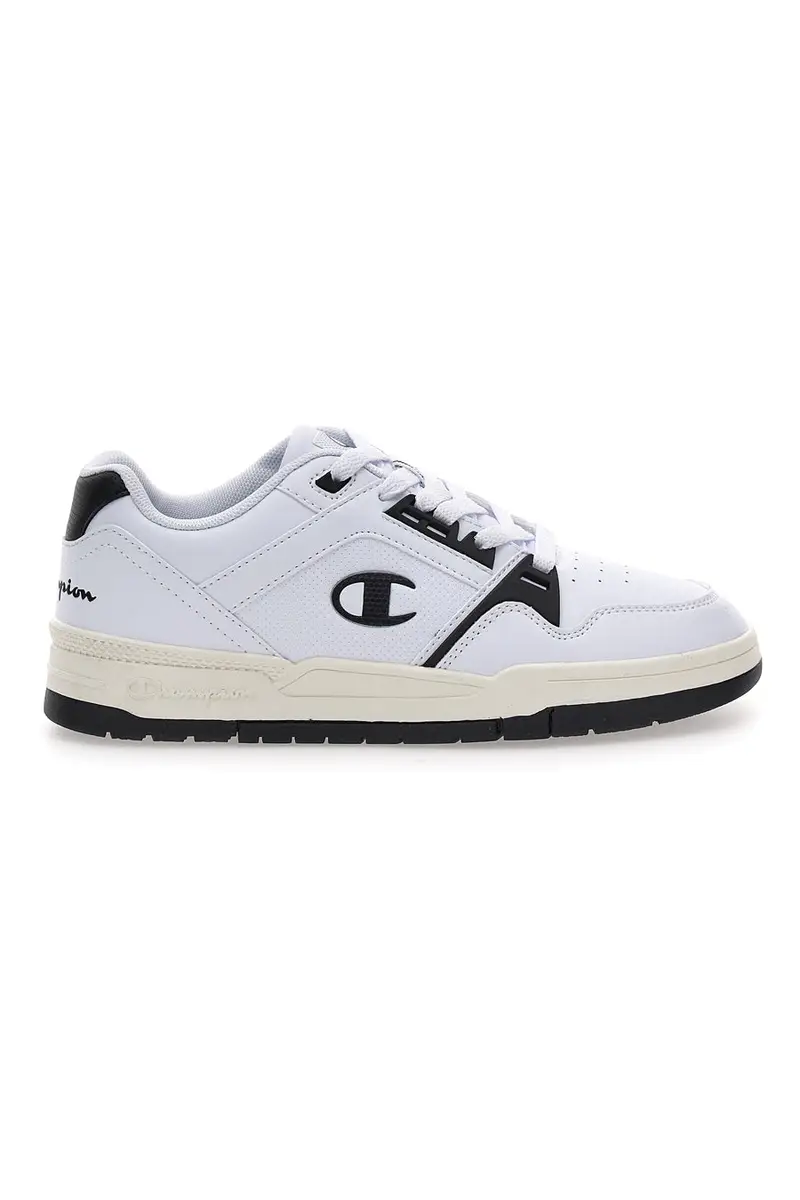 Sneakers bianche con dettagli neri Champion RD18 Heritage Evolve B GS [BIANCO]