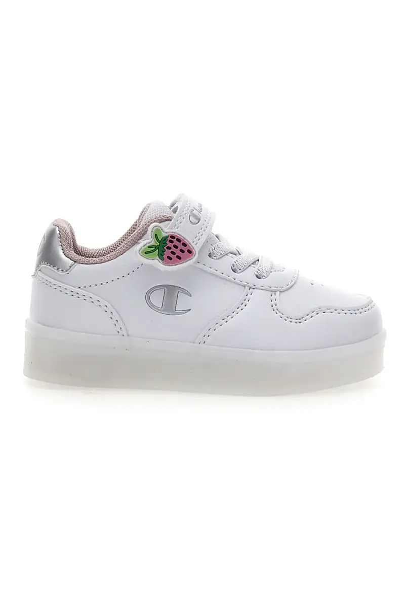 Sneakers bianche con luci Champion GLW G TD [BIANCO]