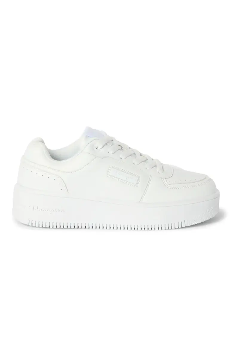 Sneakers bianche con platform Champion Rd18 Twin Plat [BIANCO]
