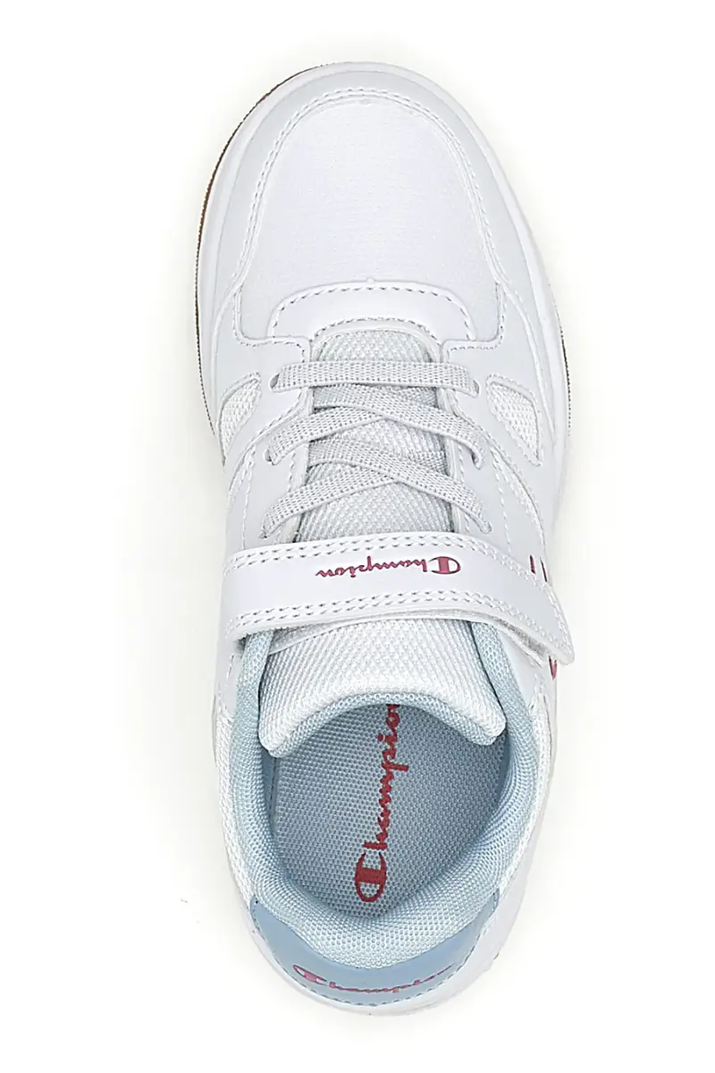 Sneakers bianche con strappo Champion CLY 87 G PS [BIANCO] miniatura 3