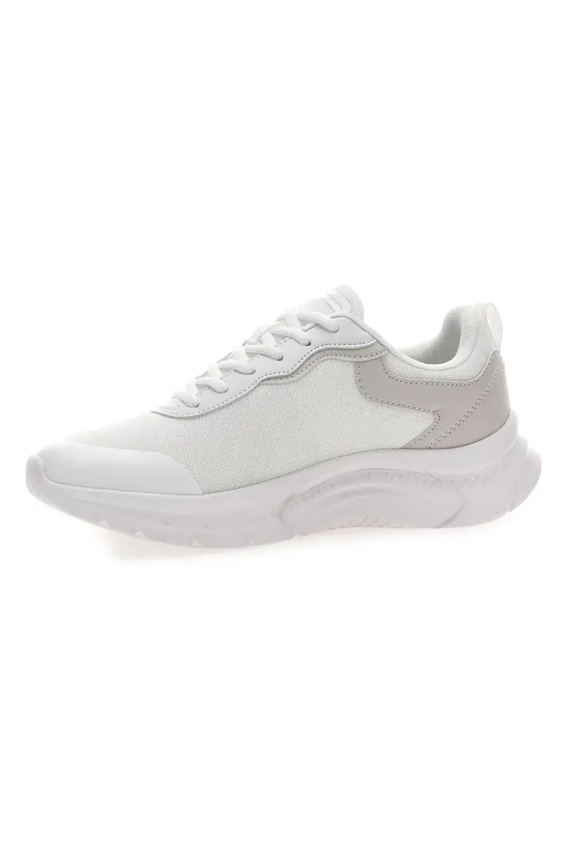 Sneakers bianche con suola chunky Champion Wlk Base [BIANCO] miniatura 4