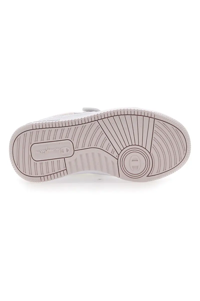 Sneakers Bianche con Velcro Champion Rebound Graphic [BIANCO] miniatura 5