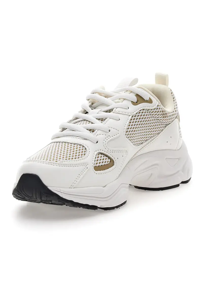 Sneakers bianche e beige con lacci Champion Countess Evolve [BIANCO miniatura 3