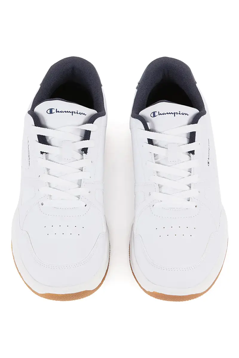 Sneakers bianche e blu CHAMPION TENNIS CLAY 86 LOW [BIANCO] miniatura 5