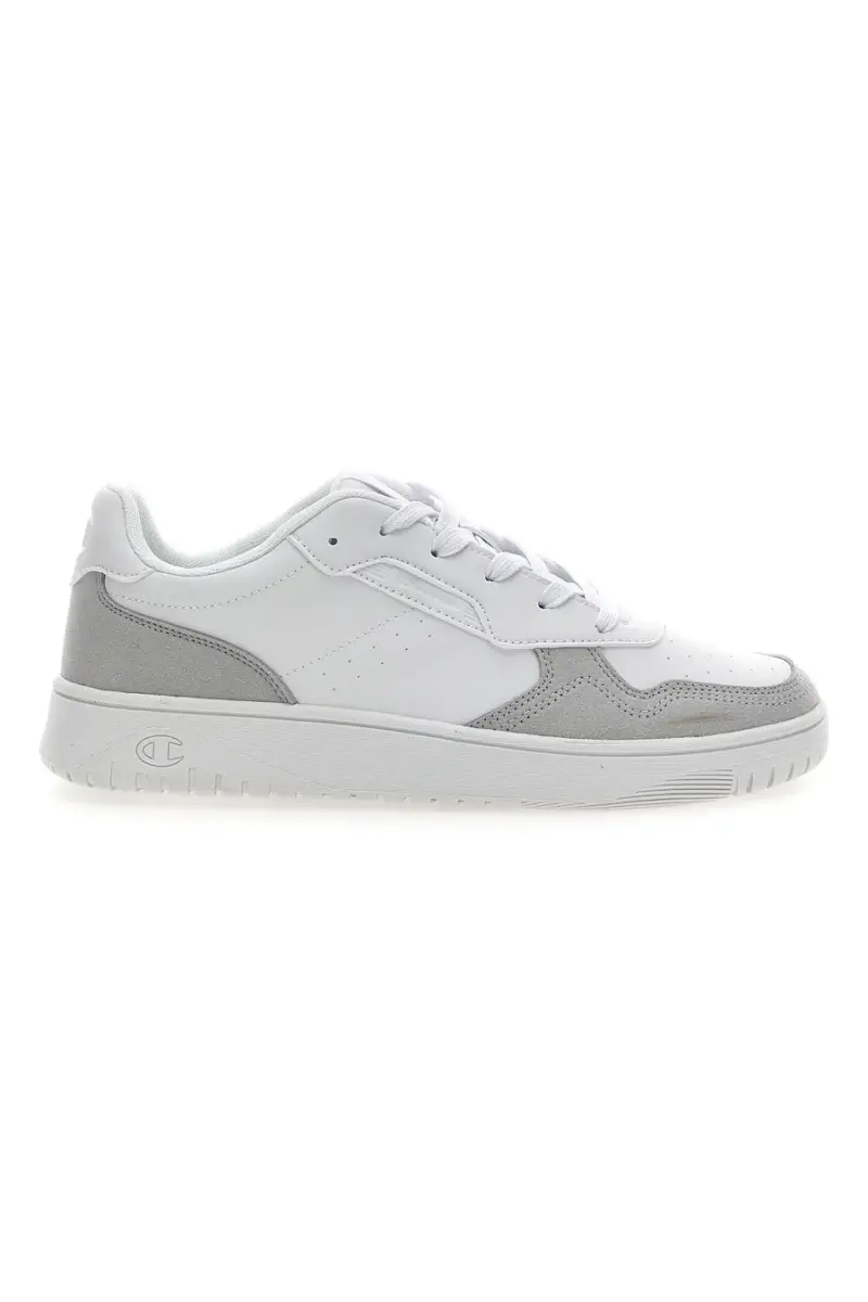 Sneakers bianche e grigie Champion RS25 [BIANCO]