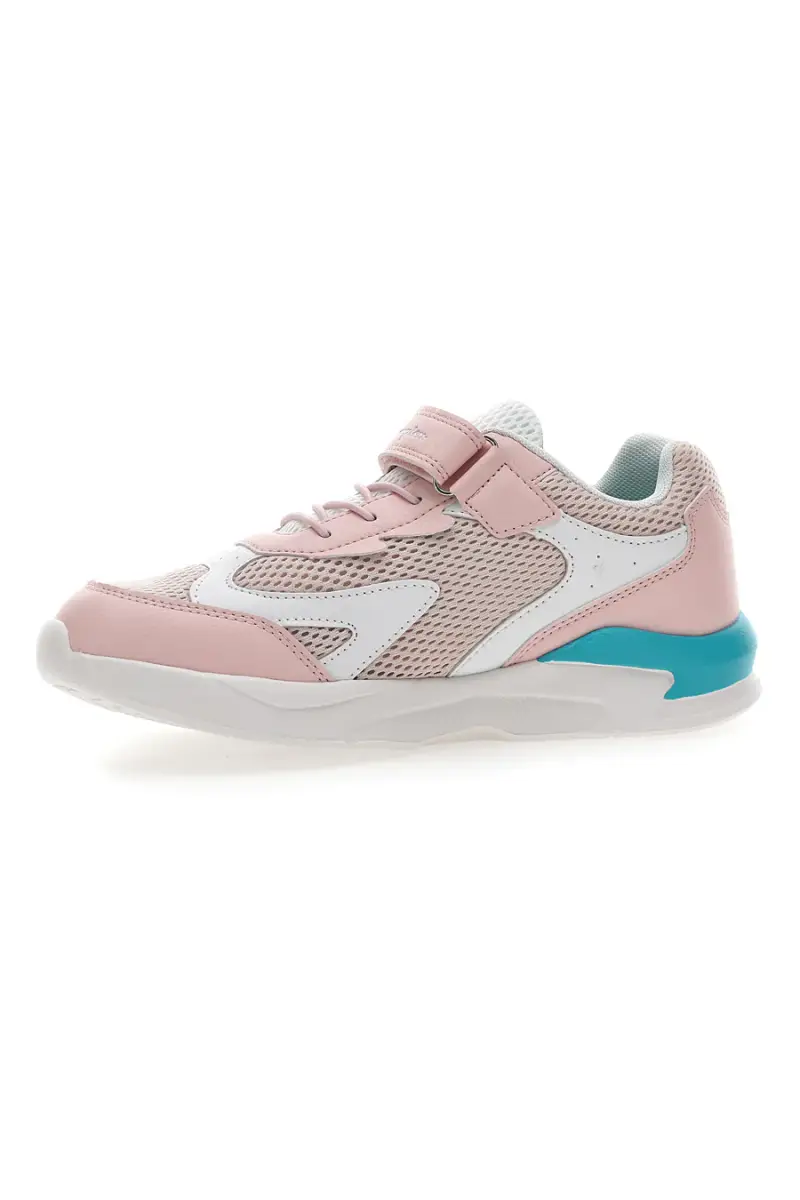 Sneakers Bianche e Rosa Champion Low Cut Shoe Fast R G GS [BIANCO miniatura 4