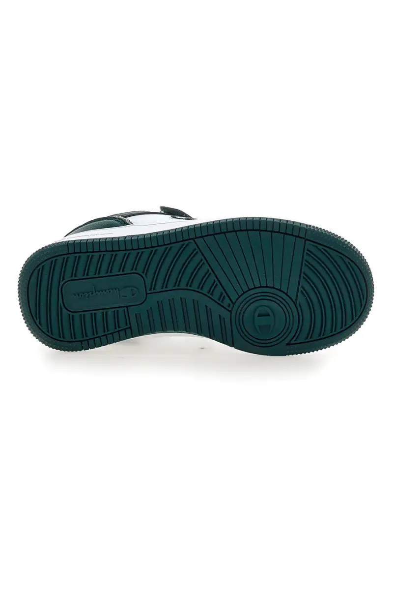 Sneakers bianche e verdi con strappo Champion RD18 2 0 Low B PS [BIANCO miniatura 5