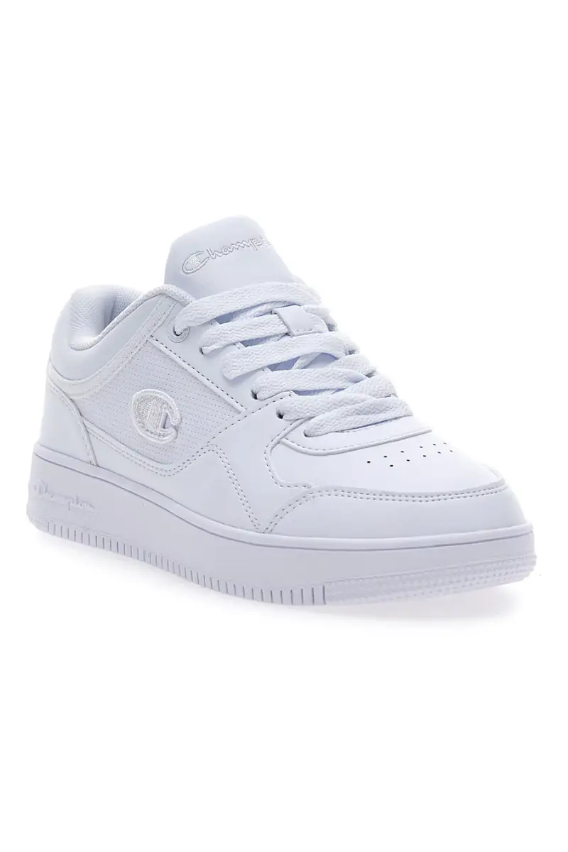 Sneakers bianco tomaia in materiale sintetico Champion Rd18 Low B Gs [BIANCO] miniatura 2