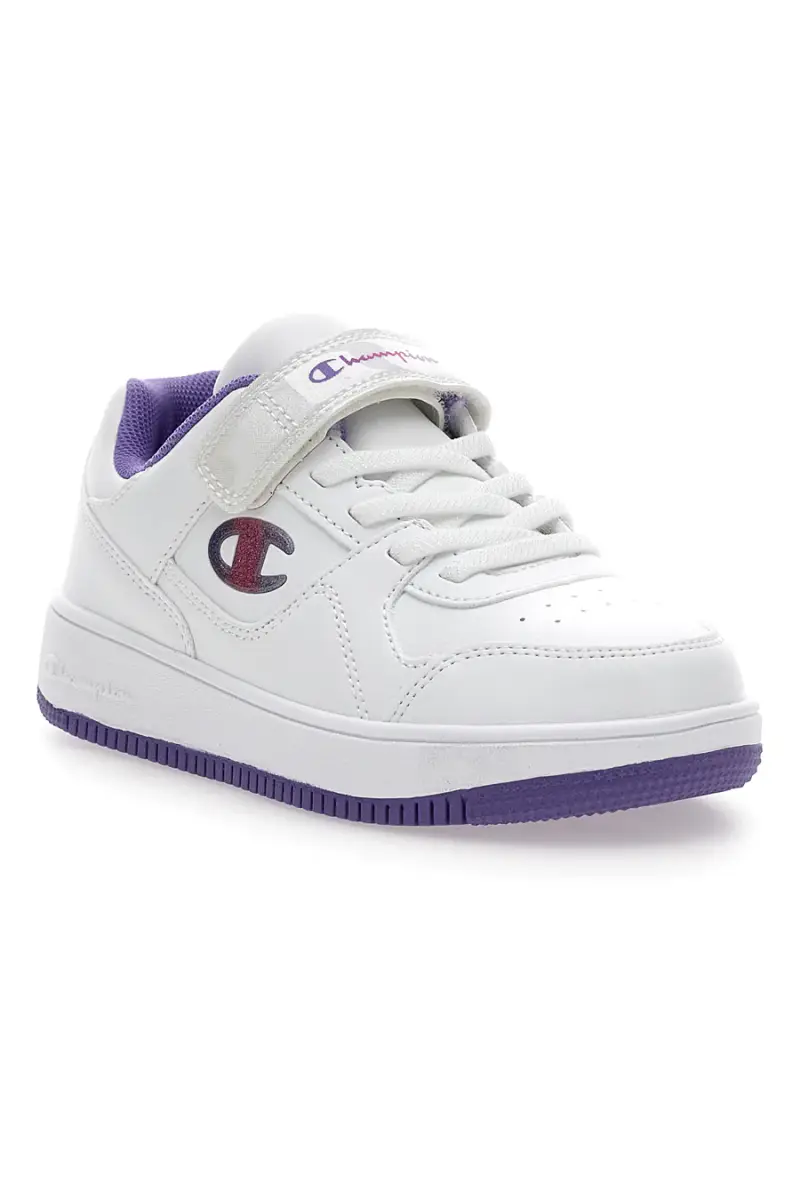 Sneakers bianco tomaia in materiale sintetico Champion Rd18 Low G Ps [BIANCO] miniatura 2