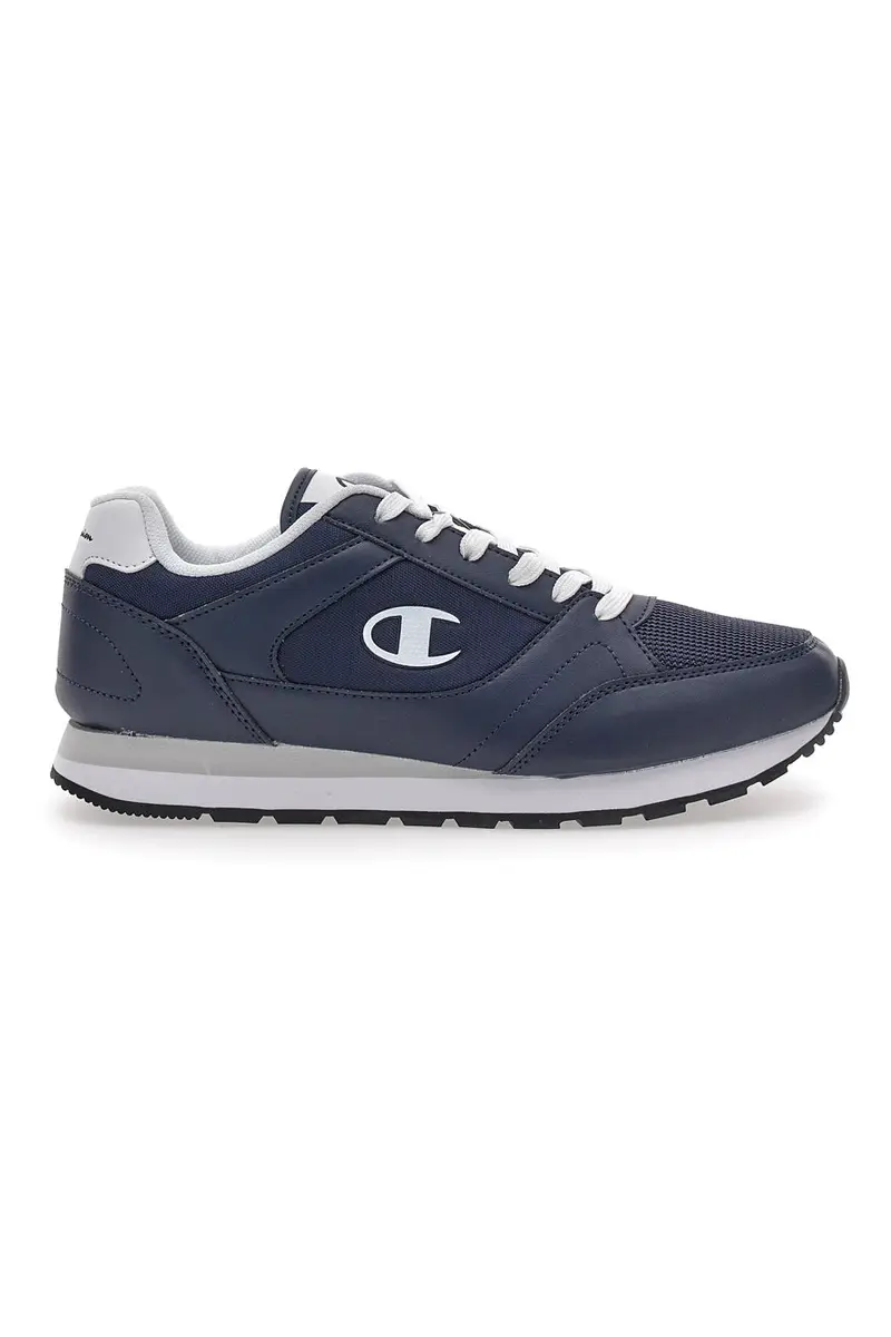 Sneakers Blu con Lacci Champion II Mix Material [BLU