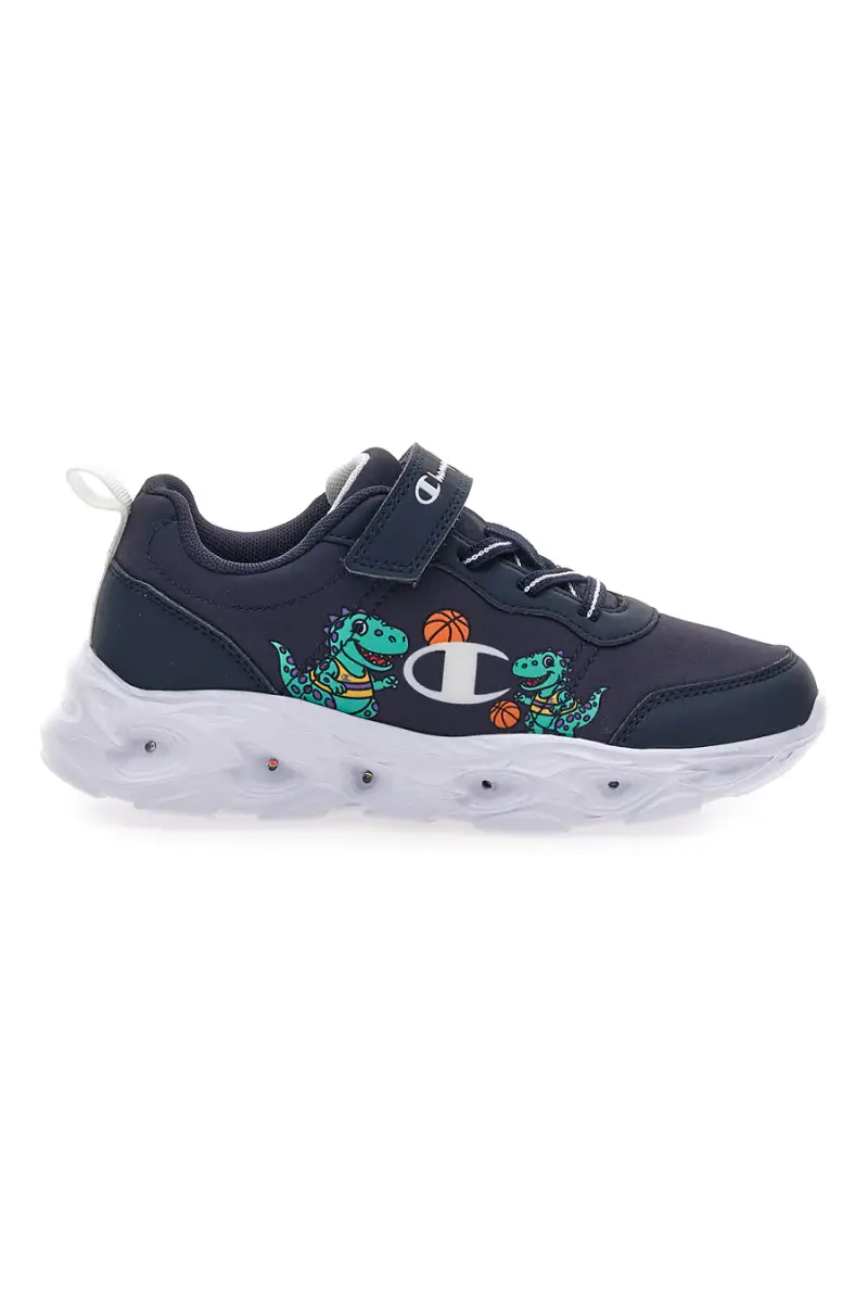 Sneakers blu con luci Champion Funfair Print U PS [MULTI]