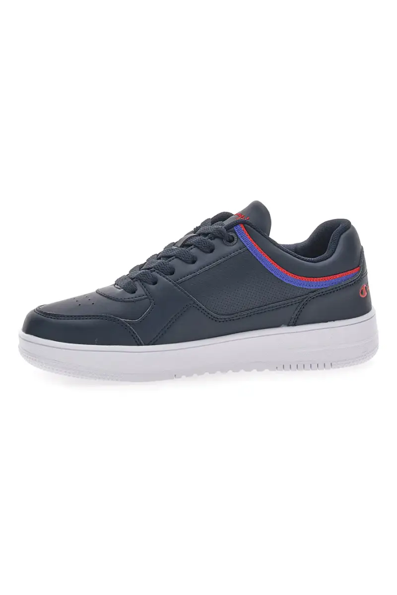 Sneakers Blu con Suola Bianca CHAMPION RD18 LOW G GS [BLU miniatura 4