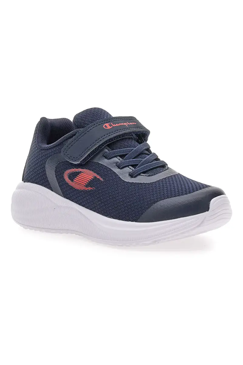 Sneakers blu con velcro in mesh traspirante Champion SYPHON ENGAGE MESH B PS [BLU] miniatura 2
