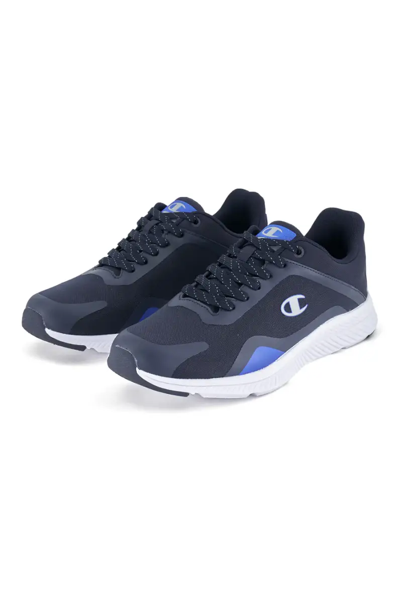 Sneakers blu e grigie con lacci Champion Orion [BLU SCURO] miniatura 2