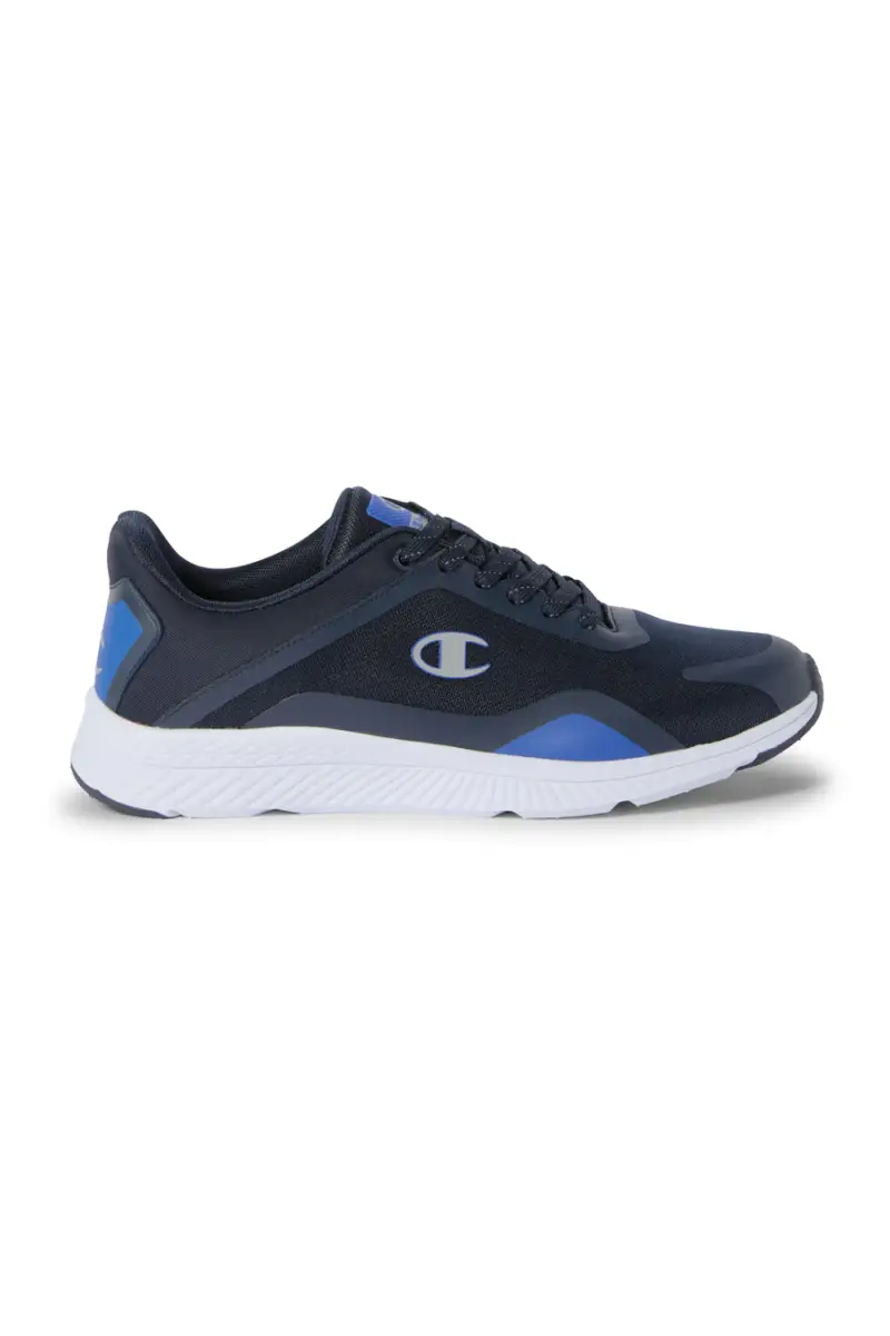Sneakers blu e grigie con lacci Champion Orion [BLU SCURO]