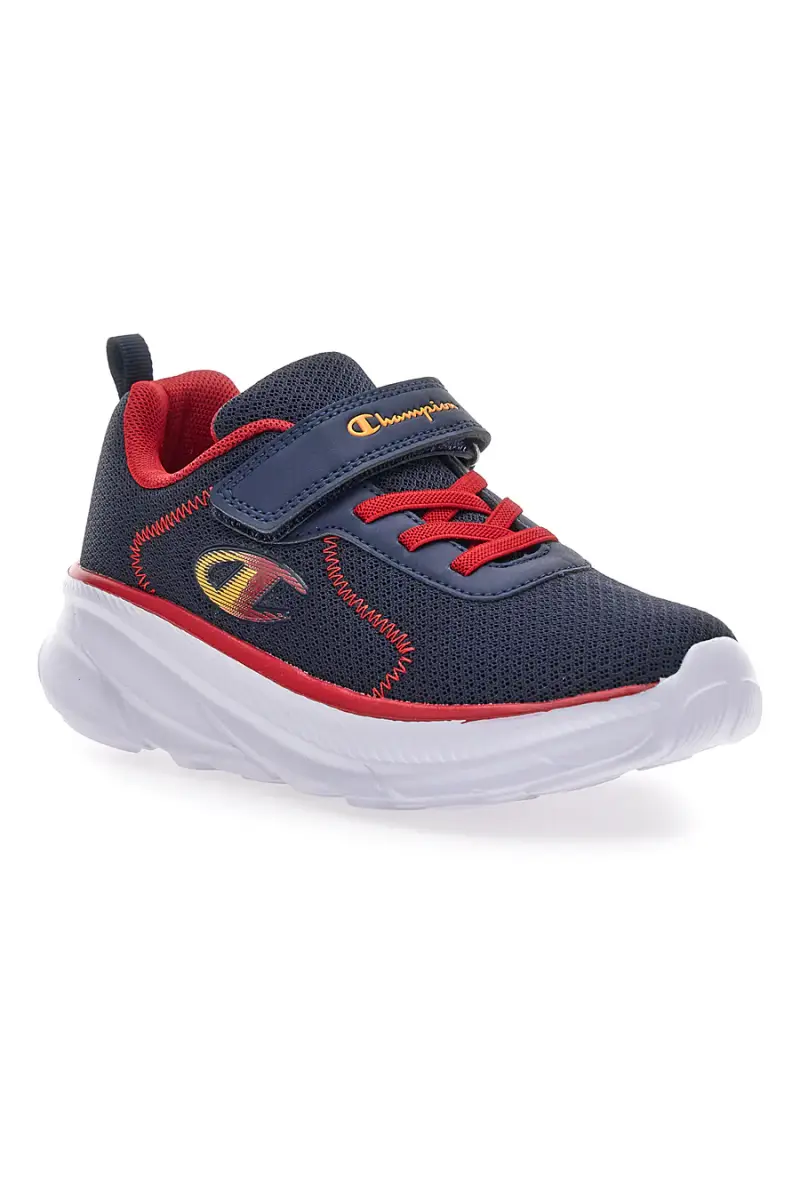 Sneakers blu e rosse con strappo Champion HRO J B PS Low [BLUE] miniatura 2