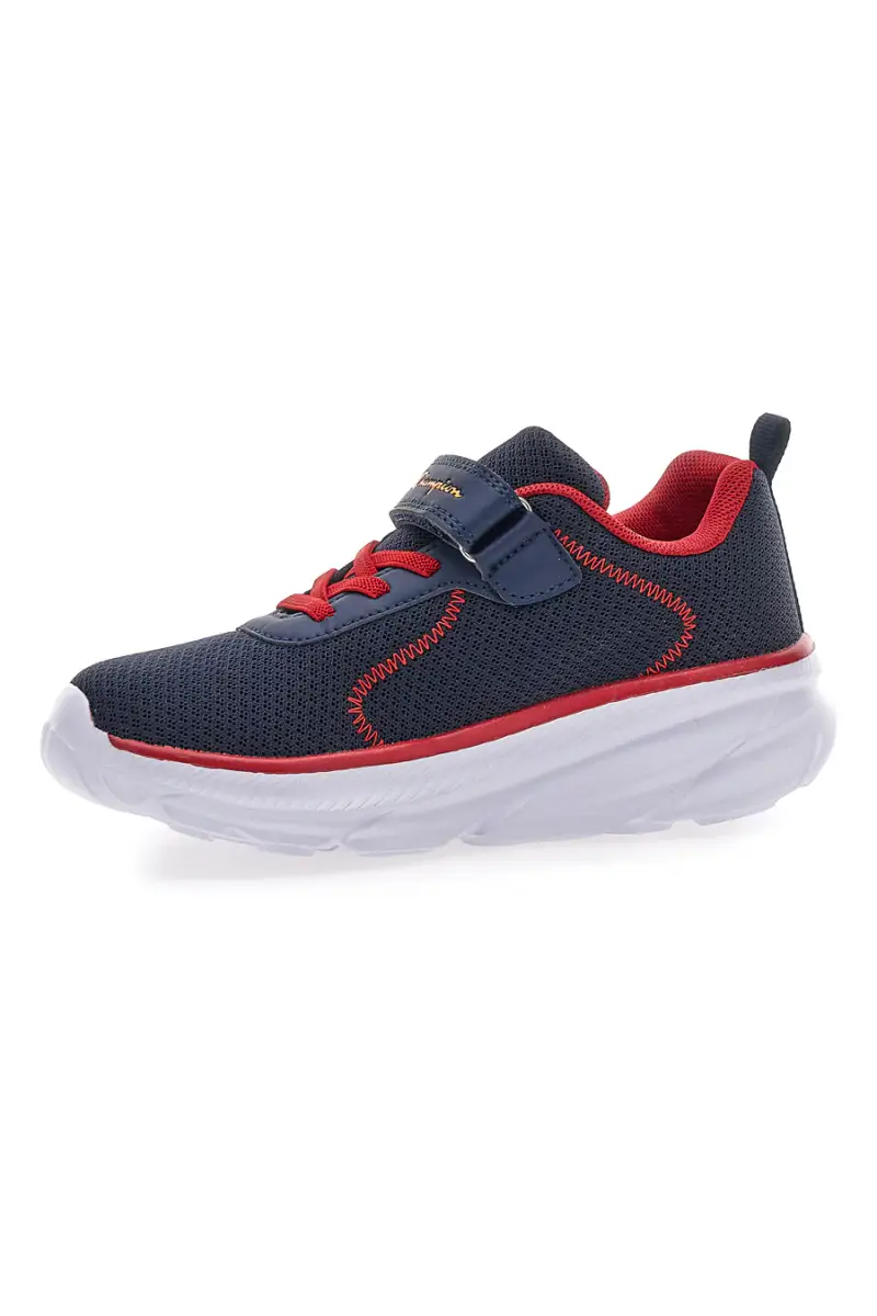 Sneakers blu e rosse con strappo Champion HRO J B PS Low [BLUE] miniatura 4