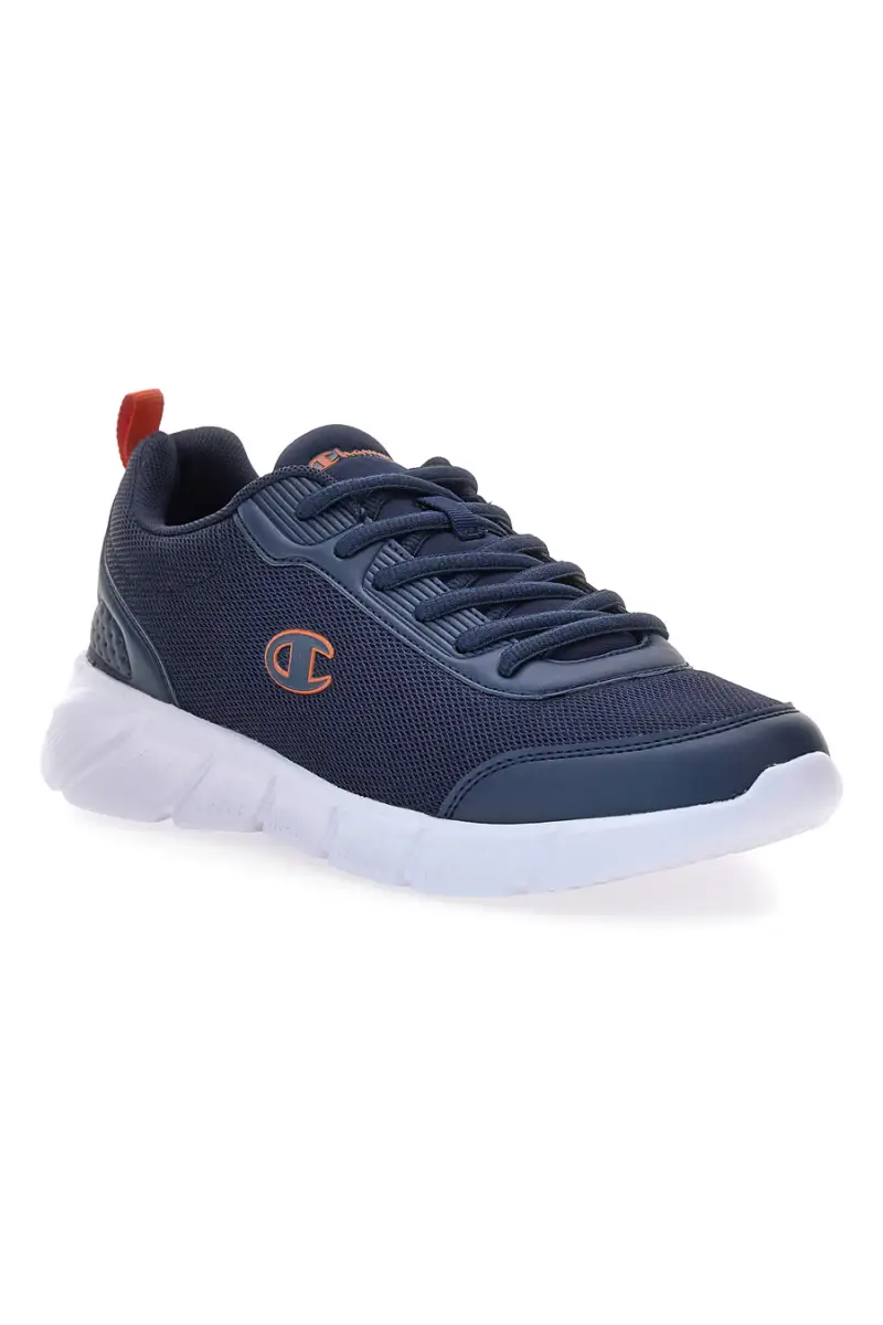 Sneakers blu traspiranti in mesh con suola ammortizzata Champion Jolt Mesh [BLU] miniatura 2