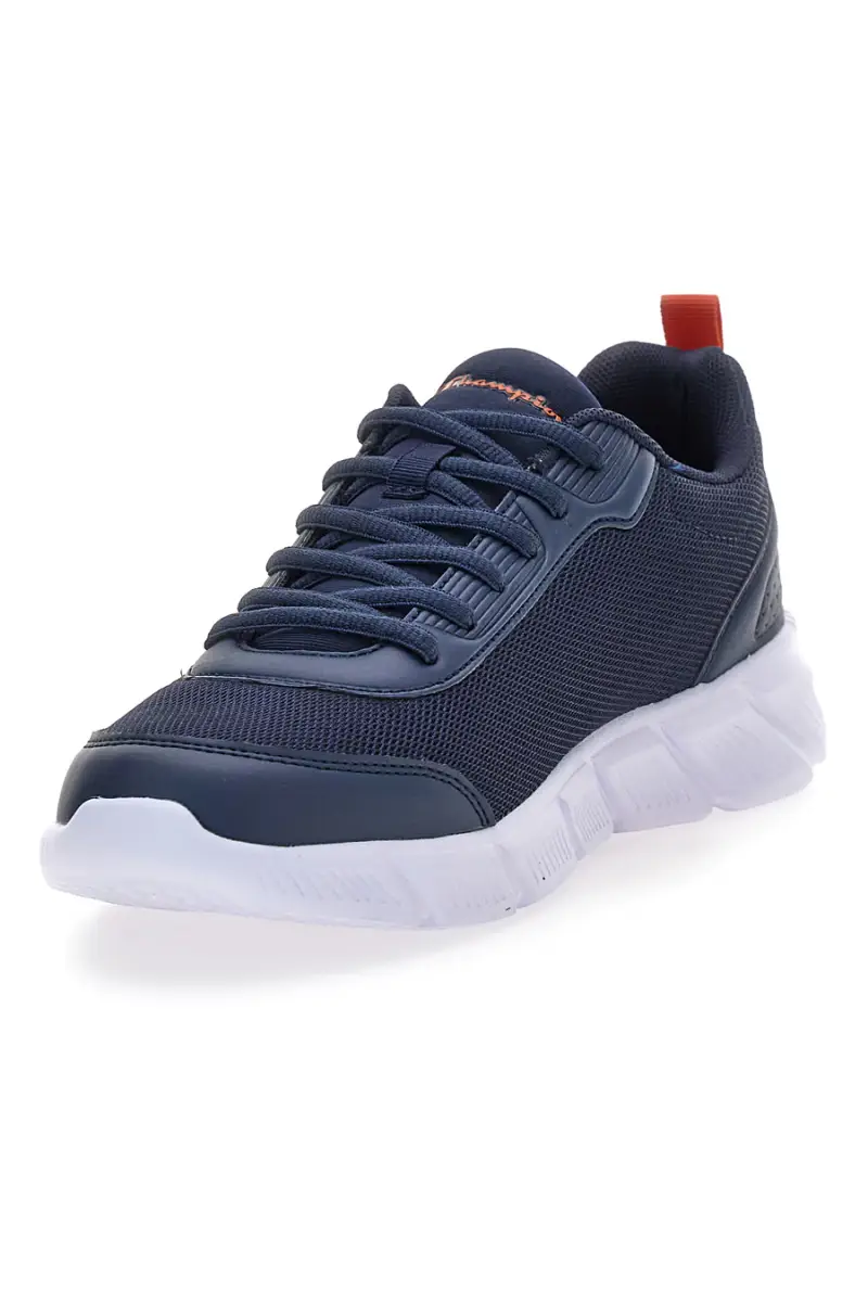 Sneakers blu traspiranti in mesh con suola ammortizzata Champion Jolt Mesh [BLU] miniatura 3