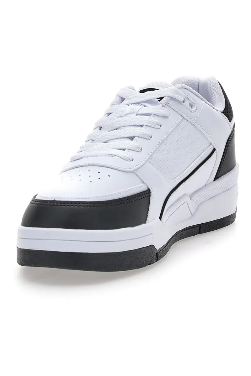 Sneakers da uomo bianche e nere basket style Champion RD18 Heritage Low [BIANCO] miniatura 3