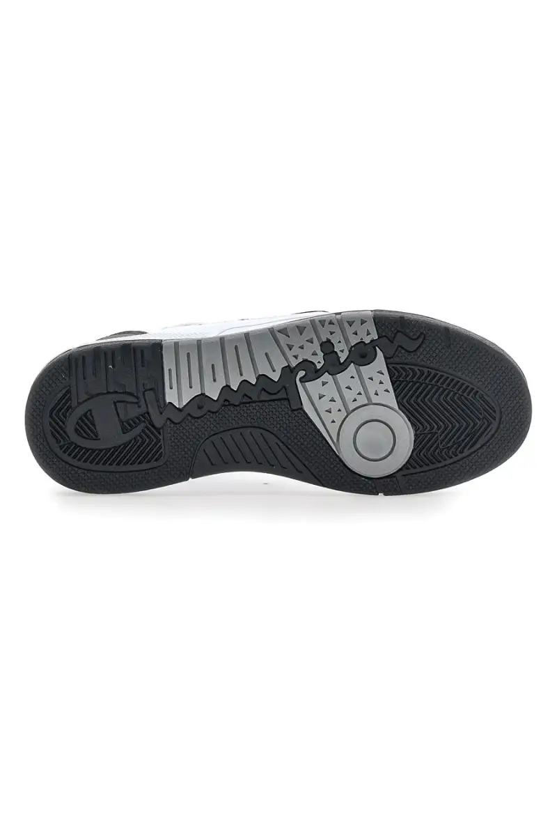 Sneakers da uomo bianche e nere basket style Champion RD18 Heritage Low [BIANCO] miniatura 5