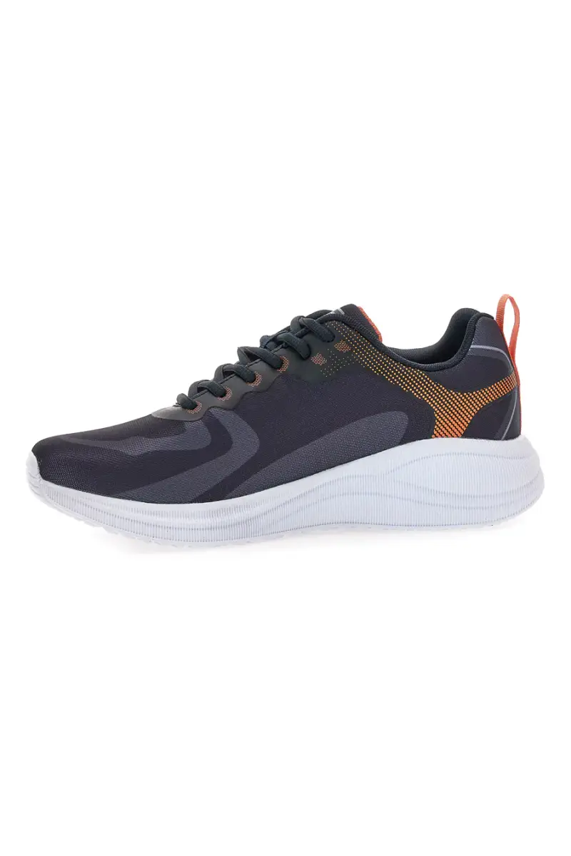 Sneakers grigio scuro con stampa grafica Champion SYPHON SCRIPT 2.0 [GRIGIO] miniatura 4