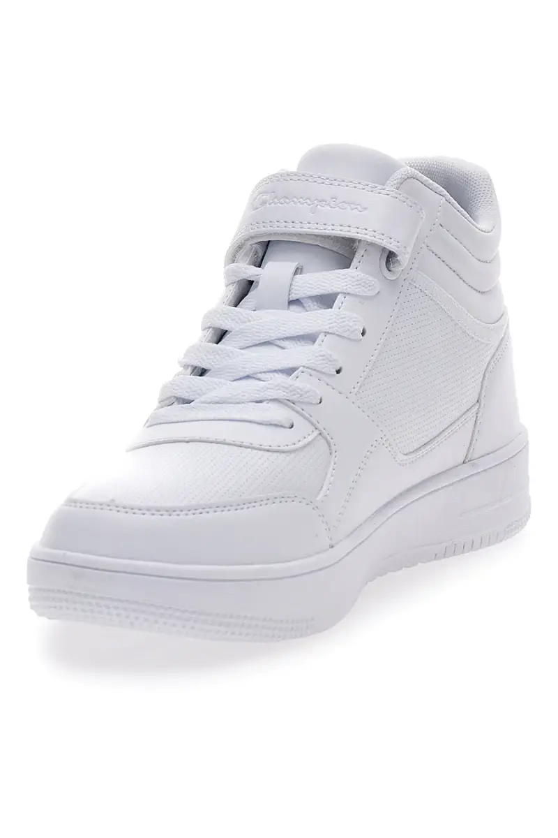Sneakers Mid-Cut Bianche Alte con Velcro sulla Caviglia CHAMPION RD18 MID [BIANCO] miniatura 3
