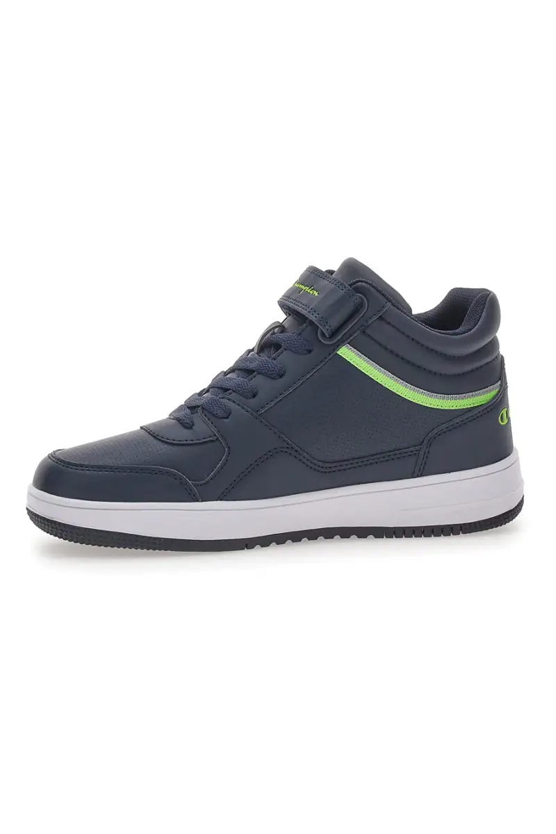 Sneakers Mid-Cut Blu Champion Rebound Mid B Gs [NAVY] miniatura 3