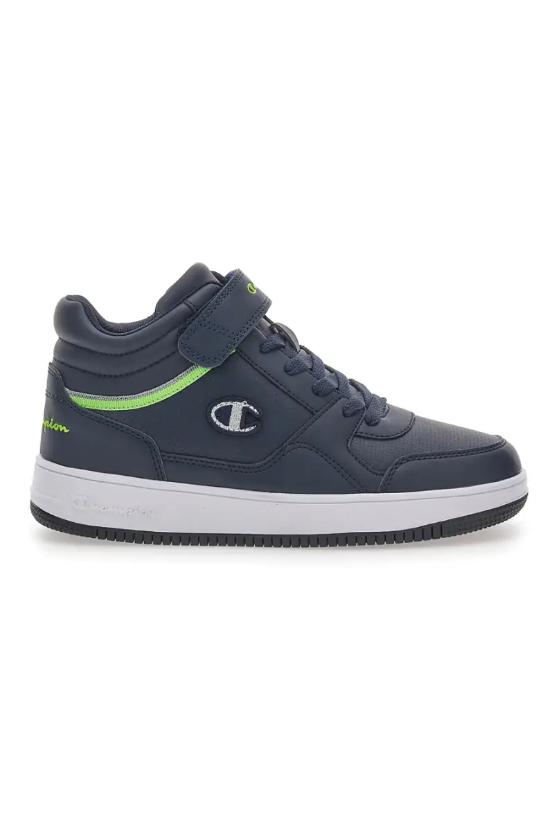 Sneakers Mid-Cut Blu Champion Rebound Mid B Gs [NAVY]