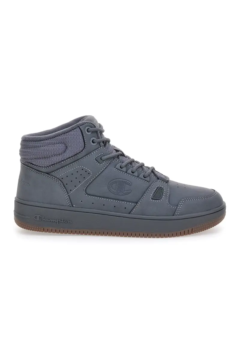 Sneakers mid grigie in materiale sintetico Champion RD18 MID COMB [GRIGIO]